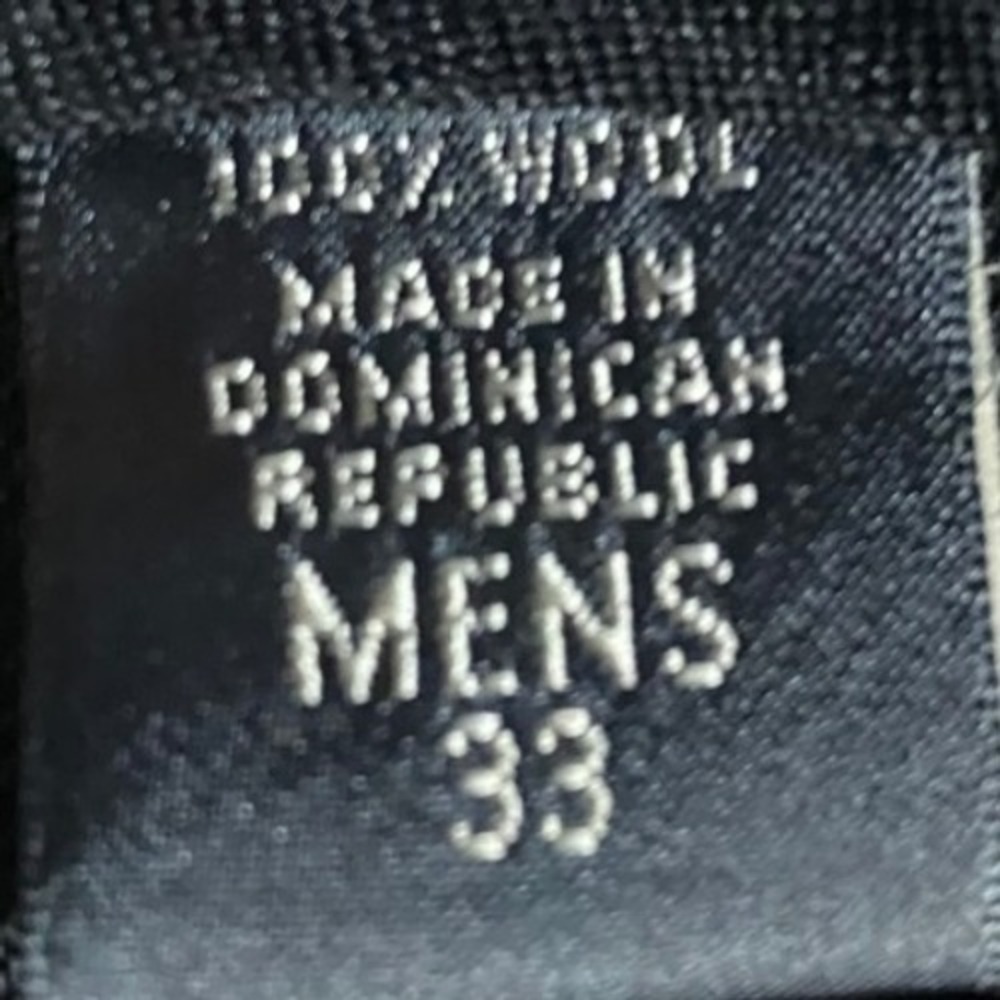 Vintage Eddie Bauer Mens 33 Charcoal Gray 100% Wool Pleated Dress Pants Slacks‎ - Picture 3 of 7